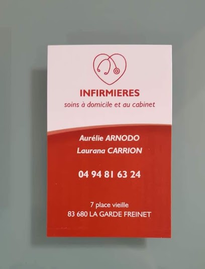 Aurélie Arnodo - Laurana Carrion INFIRMIERES, Cabinet Infirmier à La Garde-Freinet