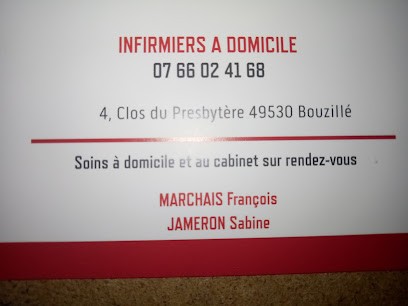 Cabinet Infirmier Bouzillé Oréé d'Anjou MARCHAIS François, Cabinet Infirmier à Orée d'Anjou