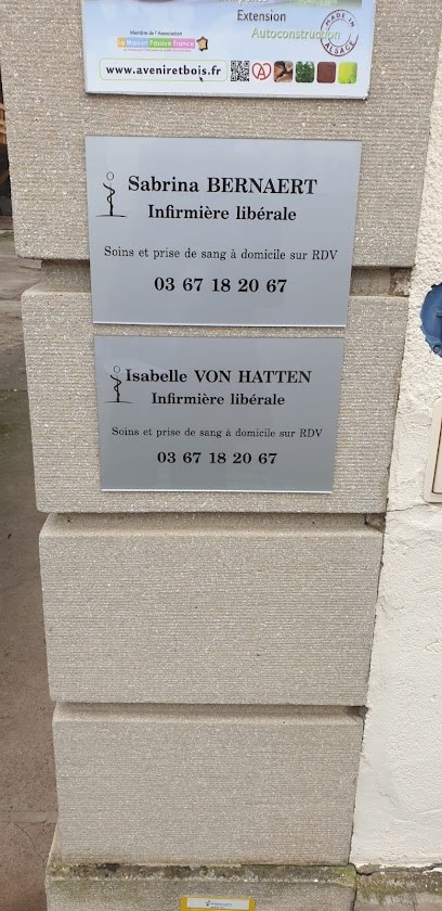 Isabelle VON HATTEN, Cabinet Infirmier à Ittenheim