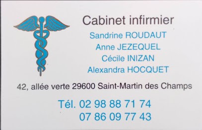 Roudaut Jezequel Inizan Hocquet cabinet infirmier, Cabinet Infirmier à Saint-Martin-des-Champs