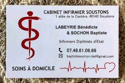 Cabinet Infirmier Soustons - Baptiste Sochon Et Bénédicte Labeyrie, Cabinet Infirmier à Soustons