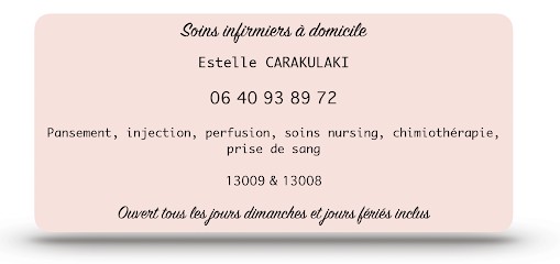 Infirmière Libérale - Estelle CARAKULAKI, Cabinet Infirmier à Marseille 09