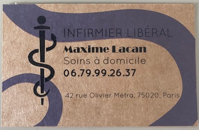 Maxime LACAN, Cabinet Infirmier à Paris 20