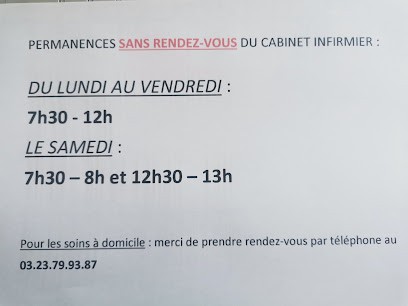 Cabinet Infirmier Guignicourt - EVRAD -AGLIONI- AIT HAMOU MSP Des Bords De L'Aisne, Cabinet Infirmier à Aguilcourt