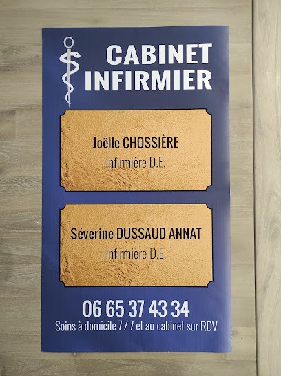 Cabinet infirmière CHOSSIERE JOËLLE, DUSSAUD ANNAT SÉVERINE, Cabinet Infirmier à Orbeil