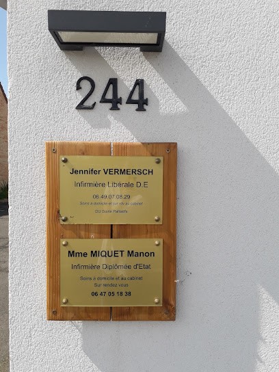 Jennifer vermersch, Cabinet Infirmier à Anhiers