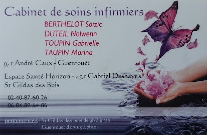 Cabinet Infirmier BERTHELOT Soizic / DUTEIL Nolwenn / TAUPIN Marina / TOUPIN Gabrielle, Cabinet Infirmier à Saint-Gildas-des-Bois