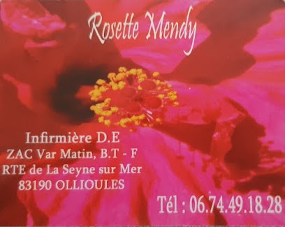 Rosette Mendy, Cabinet Infirmier à Ollioules