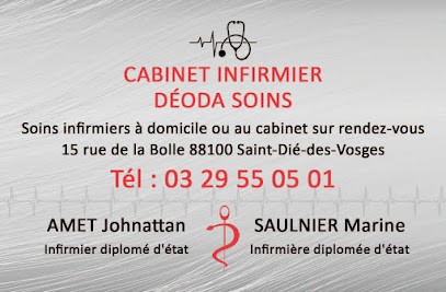 Cabinet infirmier Déoda Soins, Cabinet Infirmier à Saint-Dié-des-Vosges