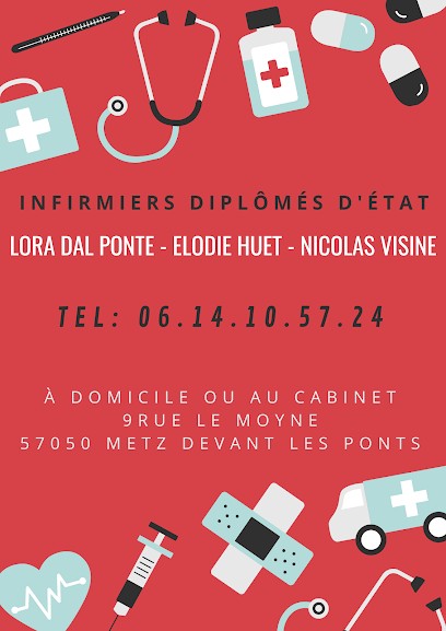 Cabinet Infirmier Dal Ponte-Huet-Visine, Cabinet Infirmier à Metz